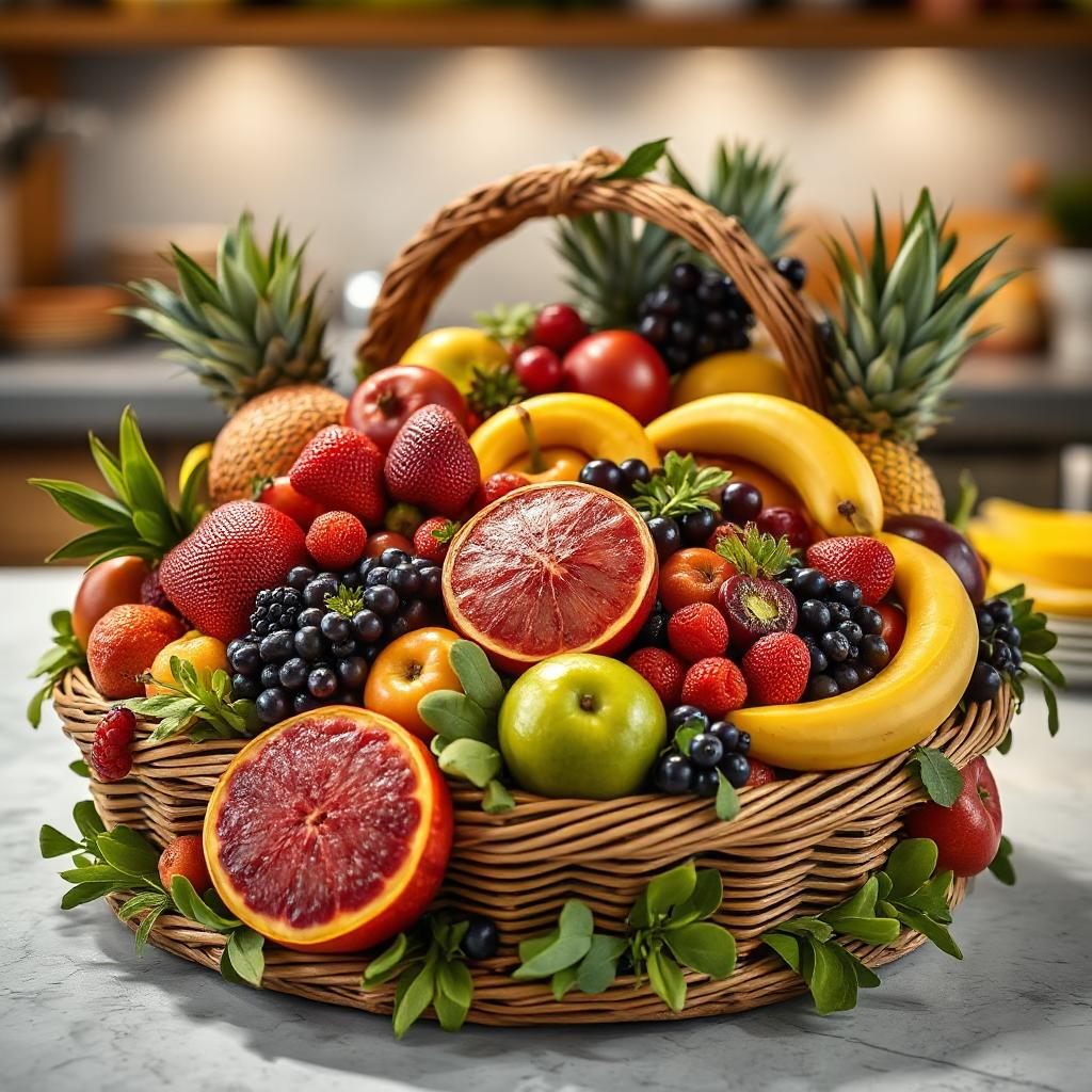 CORBEILLES DE FRUITS